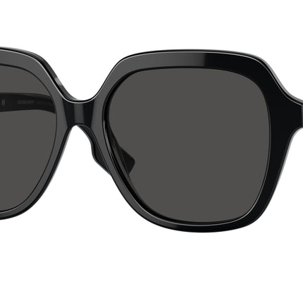 Burberry JONI BE4389 Square Sunglasses  300187-Black 55-140-16 - Color Map Black