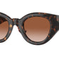 Burberry MEADOW BE4390F Phantos Sunglasses  300213-Dark Havana 47-140-25 - Color Map Brown