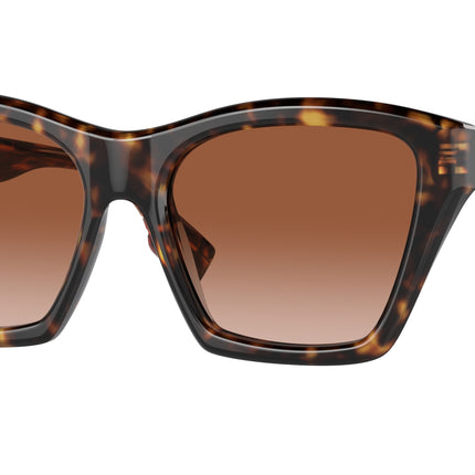 Burberry ARDEN BE4391 Square Sunglasses  300213-Dark Havana 54-140-17 - Color Map Brown