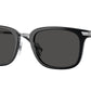 Burberry PETER BE4395 Square Sunglasses  300187-Black 51-145-21 - Color Map Black