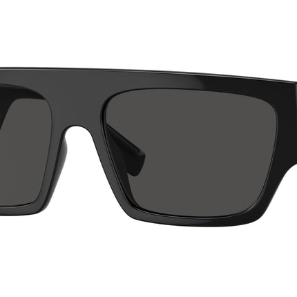 Burberry MICAH BE4397U Square Sunglasses  300187-Black 58-145-17 - Color Map Black