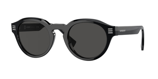 Burberry BE4404 Phantos Sunglasses  300187-Black 50-150-23 - Color Map Black