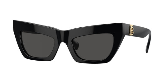 Burberry BE4405F Cat Eye Sunglasses  300187-Black 51-140-21 - Color Map Black