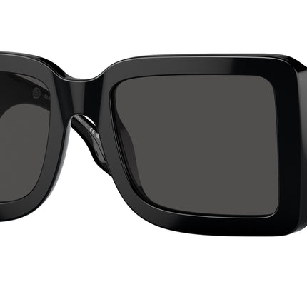 Burberry BE4406U Square Sunglasses  300187-Black 55-140-20 - Color Map Black