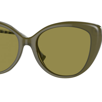Burberry BE4407 Cat Eye Sunglasses  4090/2-Green 54-140-17 - Color Map Green