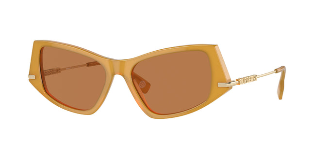 Burberry BE4408 Irregular Sunglasses  409473-Yellow 52-140-16 - Color Map Yellow