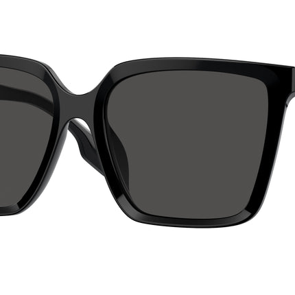 Burberry BE4411D Square Sunglasses  300187-Black 57-140-17 - Color Map Black