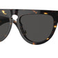 Burberry BE4416U Irregular Sunglasses  410687-Dark Havana 59-145-17 - Color Map Brown