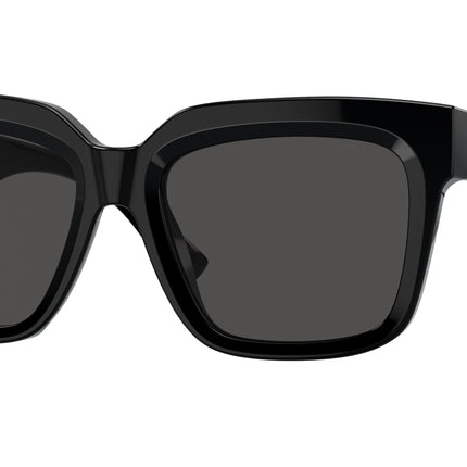 Burberry BE4419F Square Sunglasses  300187-Black 54-140-18 - Color Map Black