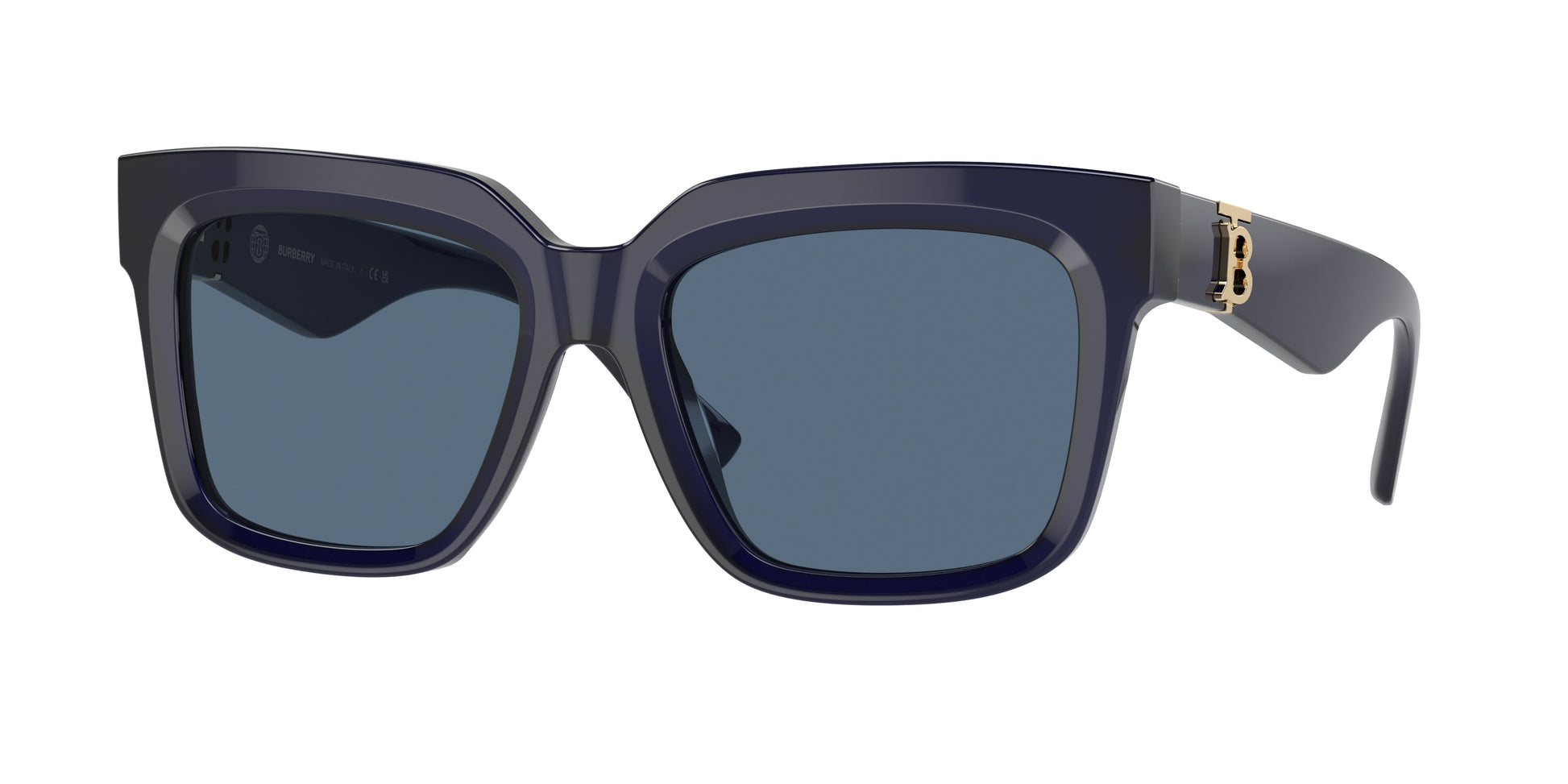Burberry BE4419 Square Sunglasses  412080-Blue 54-140-18 - Color Map Blue