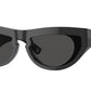 Burberry BE4422U Cat Eye Sunglasses  411287-Dark Grey 58-130-16 - Color Map Grey