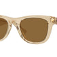 Burberry BE4426 Square Sunglasses  412373-Beige 50-145-21 - Color Map Beige