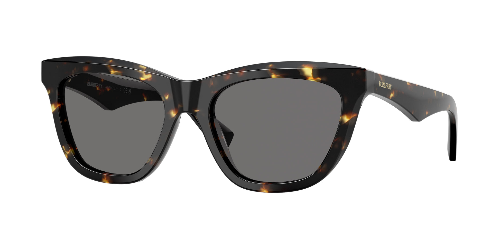 Burberry BE4435 Cat Eye Sunglasses  410681-Yellow Havana 53-140-18 - Color Map Tortoise