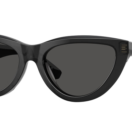 Burberry BE4436U Cat Eye Sunglasses  411287-Grey 55-145-18 - Color Map Grey