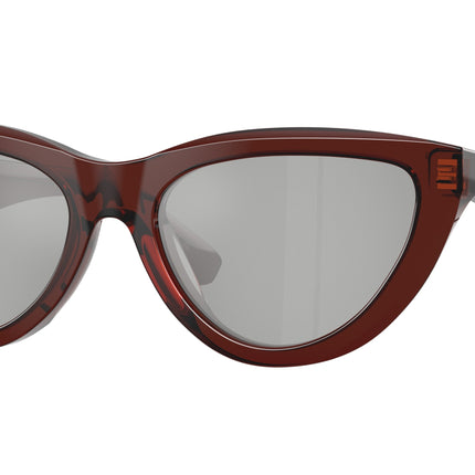 Burberry BE4436U Cat Eye Sunglasses  41448V-Brown 55-145-18 - Color Map Brown