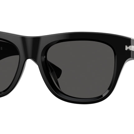 Burberry BE4438U Square Sunglasses  300187-Black 53-145-19 - Color Map Black