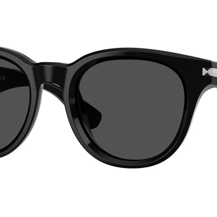 Burberry BE4439F Round Sunglasses  300187-Black 51-145-21 - Color Map Black