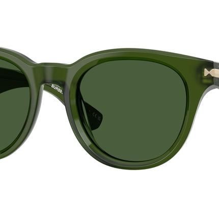 Burberry BE4439F Round Sunglasses  414871-Green 51-145-21 - Color Map Green