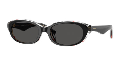 Burberry BE4447D Oval Sunglasses - Lensntrends