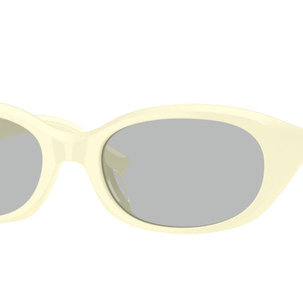 Burberry BE4447D Oval Sunglasses  414587-Yellow 55-145-19 - Color Map Yellow