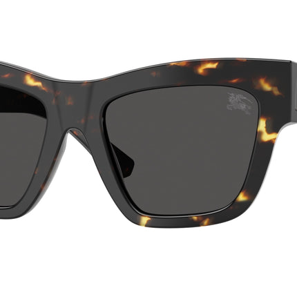 Burberry BE4449F Square Sunglasses  410687-Yellow Havana 52-140-19 - Color Map Tortoise