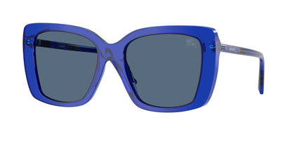 Burberry BE4456F Square Sunglasses  416880-Blue 54-140-18 - Color Map Blue