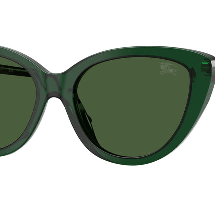 Burberry BE4457F Cat Eye Sunglasses  416271-Green 55-140-17 - Color Map Green