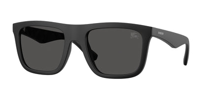 Burberry BE4458U Square Sunglasses  346487-Matte Black 55-145-21 - Color Map Black