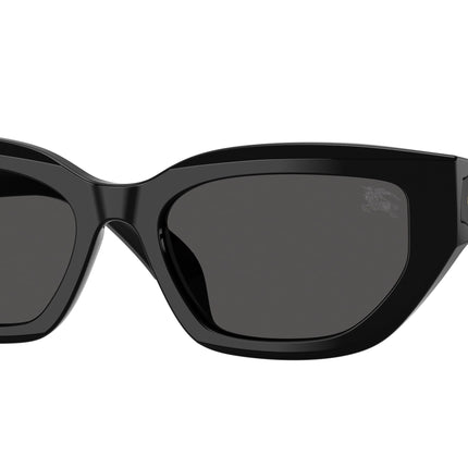 Burberry BE4463D Cat Eye Sunglasses  300187-Black 54-140-18 - Color Map Black