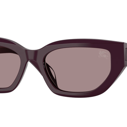 Burberry BE4463D Cat Eye Sunglasses  3400LA-Violet 54-140-18 - Color Map Violet