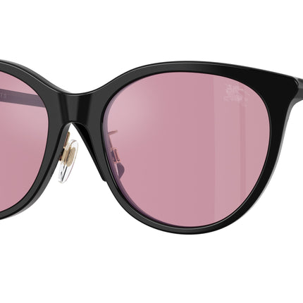 Burberry BE4464D Phantos Sunglasses  300130-Black 56-145-18 - Color Map Black