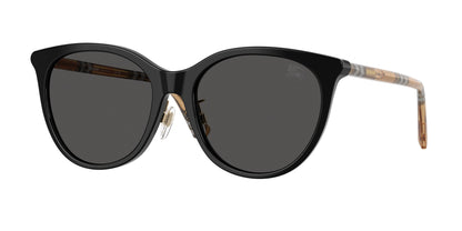 Burberry BE4464D Phantos Sunglasses  416187-Black 56-145-18 - Color Map Black