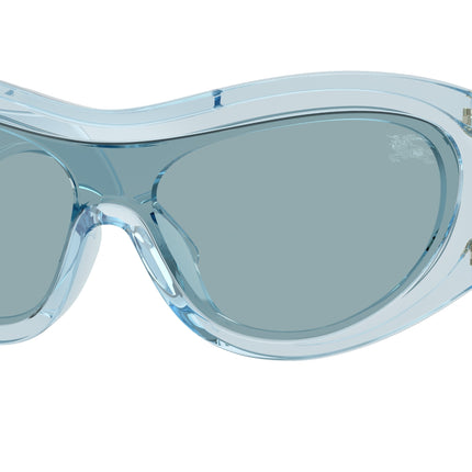 Burberry BE4465 Irregular Sunglasses  415380-Winter Sky 0-135-138 - Color Map Blue