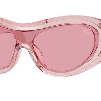 Burberry BE4465 Irregular Sunglasses  4154/5-Pink 0-135-138 - Color Map Pink