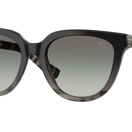 Burberry BE4469F Phantos Sunglasses  420011-Grey Check 53-140-18 - Color Map Grey