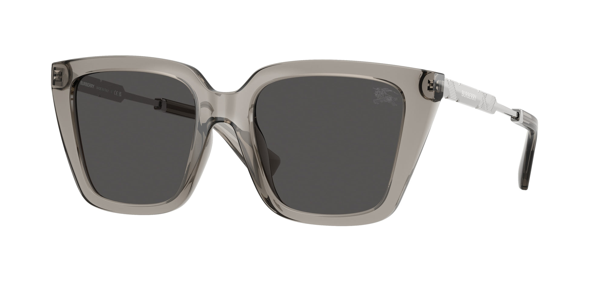 Burberry BE4473U Square Sunglasses  419787-Grey 52-140-19 - Color Map Grey