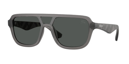 Burberry BE4474U Pilot Sunglasses  421387-Matte Grey 0-145-128 - Color Map Grey