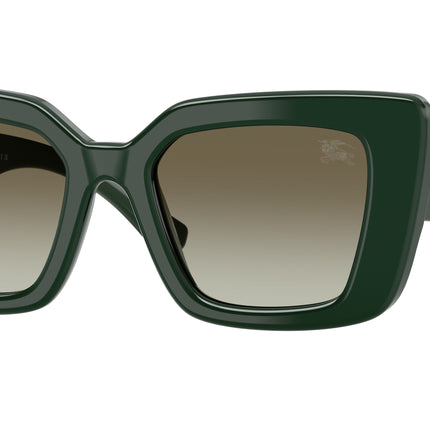 Burberry BE4476 Cat Eye Sunglasses  42038E-Green 51-140-20 - Color Map Green