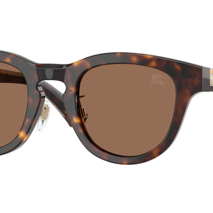 Burberry BE4477F Phantos Sunglasses  420573-Dark Havana 48-145-23 - Color Map Brown