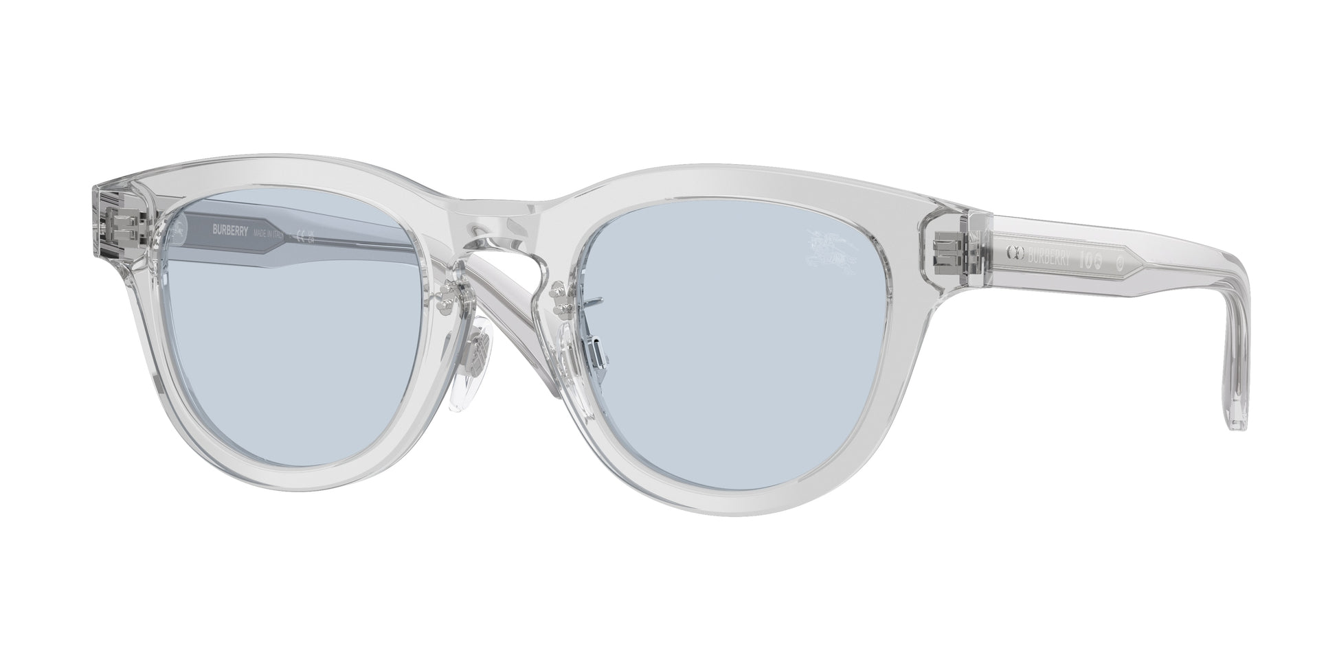 Burberry BE4477F Phantos Sunglasses  421072-Grey 48-145-23 - Color Map Grey