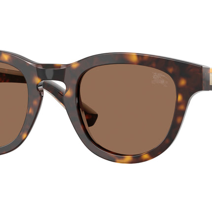 Burberry BE4477 Phantos Sunglasses  420573-Dark Havana 48-145-23 - Color Map Brown