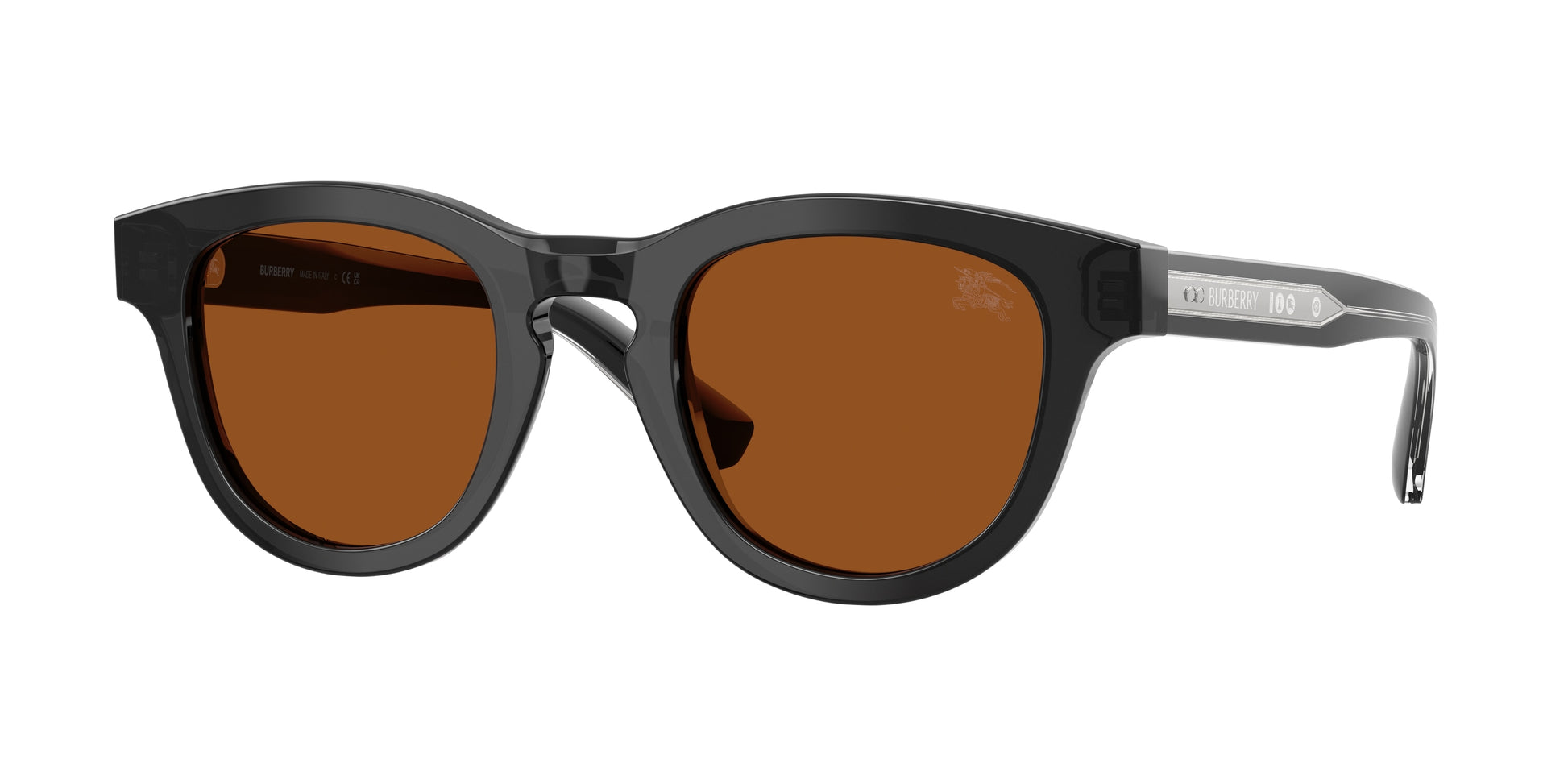 Burberry BE4477 Phantos Sunglasses  421173-Grey 48-145-23 - Color Map Grey