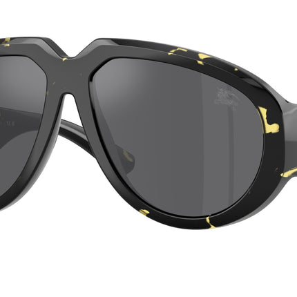 Burberry BE4479U Pilot Sunglasses  41066G-Yellow Havana 58-135-14 - Color Map Tortoise