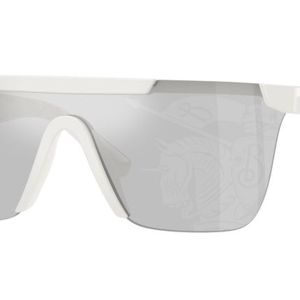 Burberry BE4480D Rectangle Sunglasses  417269-White 0-145-141 - Color Map White