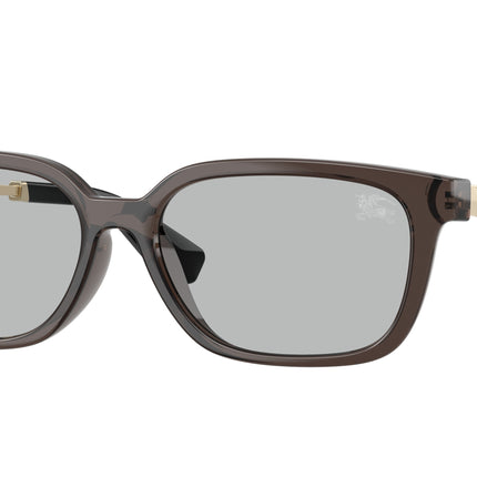 Burberry BE4481D Rectangle Sunglasses  411287-Grey 54-145-15 - Color Map Grey