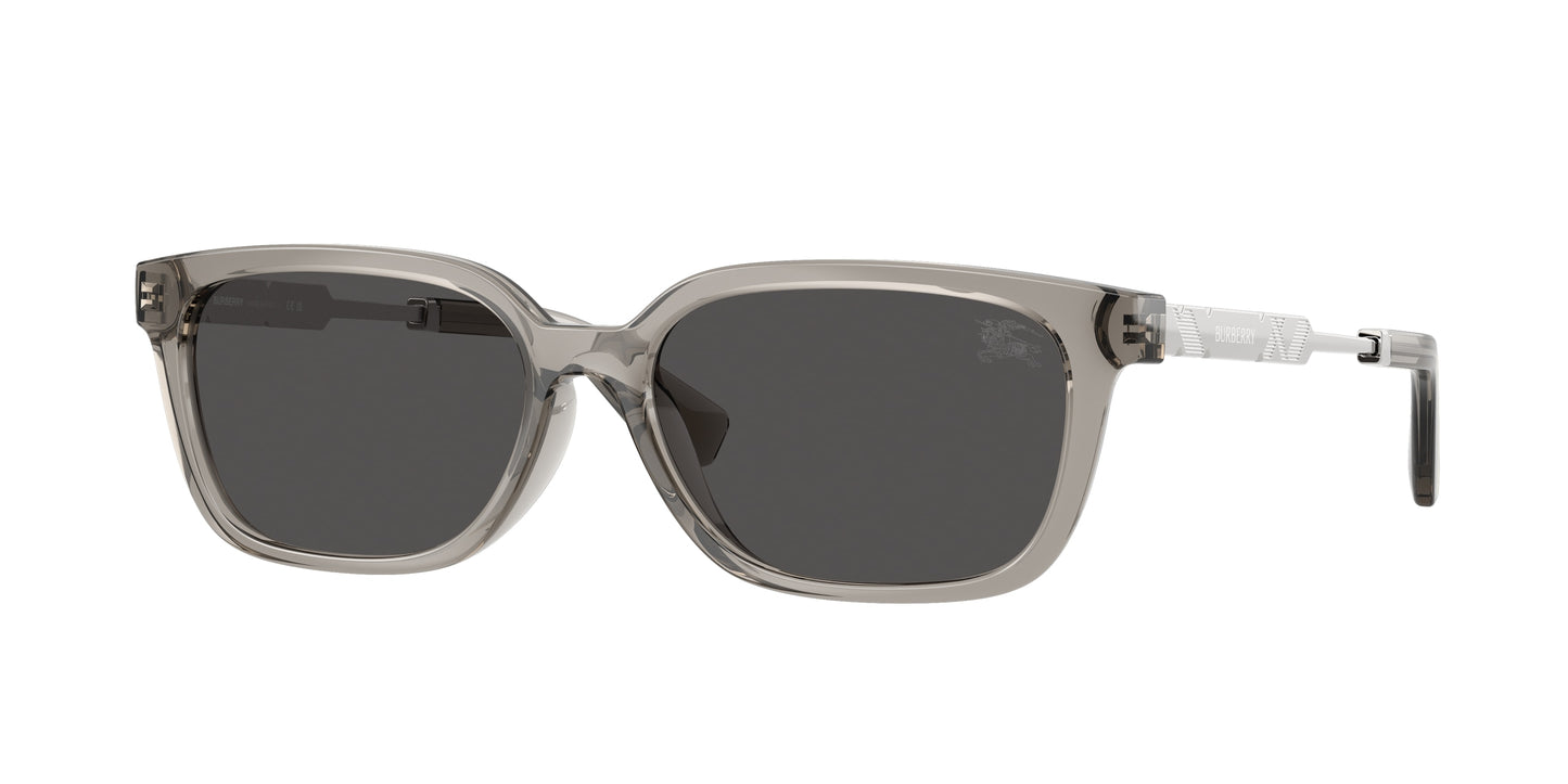 Burberry BE4481D Rectangle Sunglasses  419787-Grey 54-145-15 - Color Map Grey