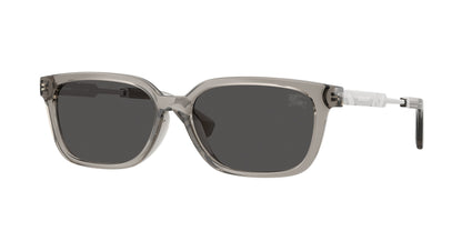 Burberry BE4481D Rectangle Sunglasses  419787-Grey 54-145-15 - Color Map Grey
