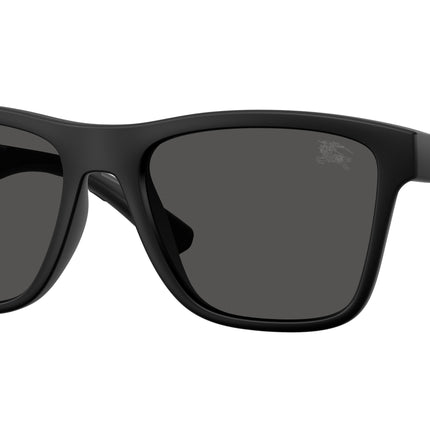 Burberry BE4482U Square Sunglasses  346487-Matte Black 55-145-18 - Color Map Black