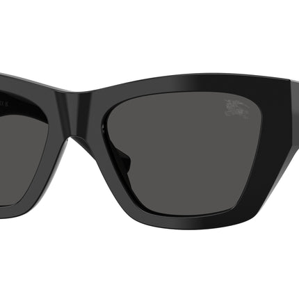 Burberry BE4492 Cat Eye Sunglasses  300187-Black 54-140-18 - Color Map Black