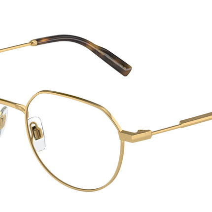 DOLCE & GABBANA DG1349 Phantos Eyeglasses  02-Gold 52-145-21 - Color Map Gold